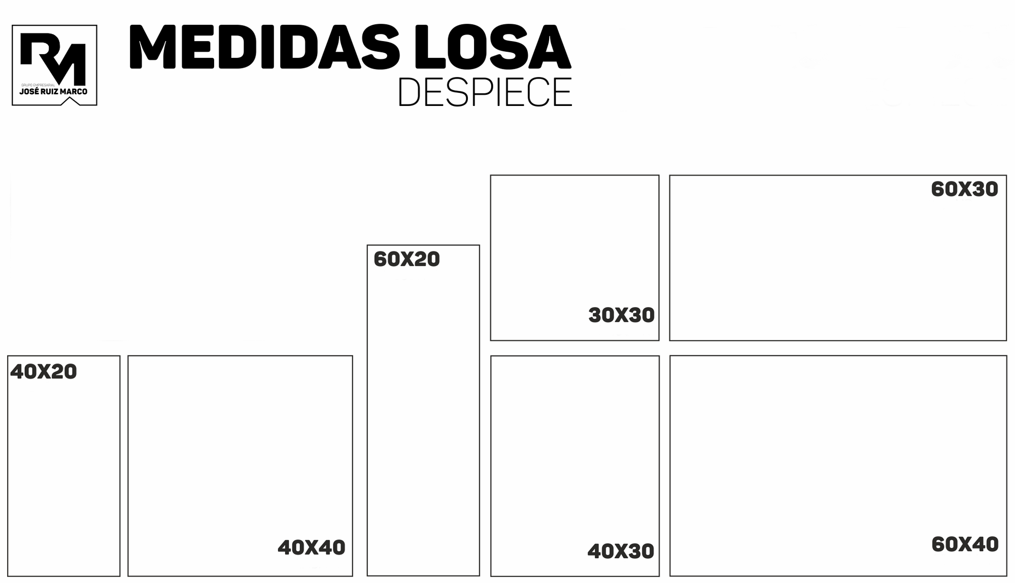 Medidas Losa Marmol Emperador